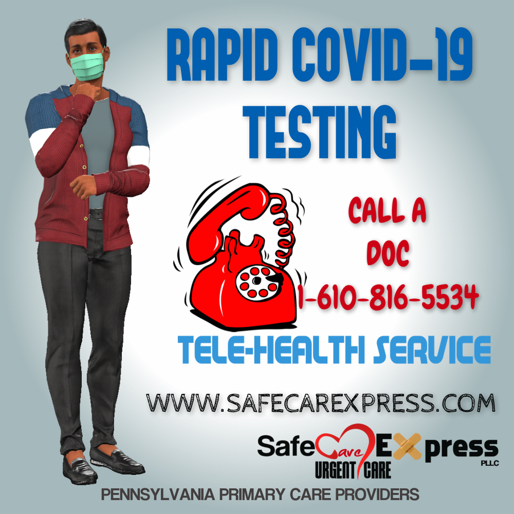 Safe Care Express Urgent Care Offers Rapid Testing to Help Stop the