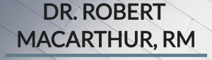 Dr. MacArthur, RM logo