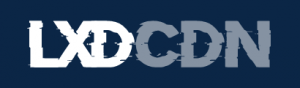 LXDCDN logo