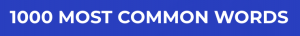 1000 Most Common Words logo