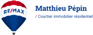 Courtier immobilier Magog Matthieu Pépin logo