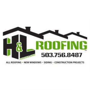 H&L Roofing logo