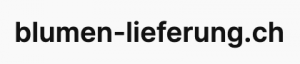 Blumen-Lieferung.ch logo