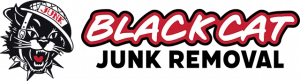 Black Cat Junk Removal logo