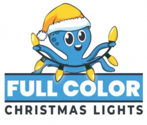 Full Color Christmas Lights logo