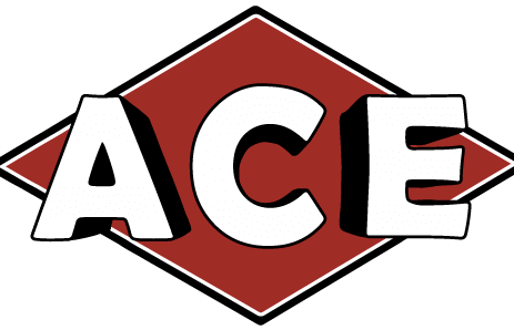 ace roll off trailers & lugger trucks logo