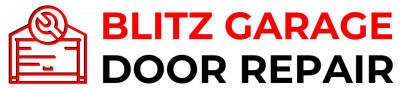 blitz garage door repair logo