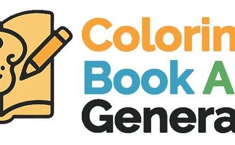 coloring book ai generator logo