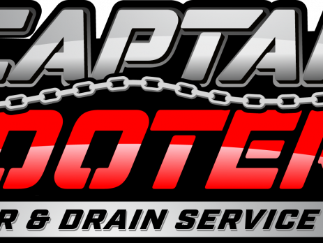 logo captain rooter transparent