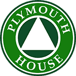 the plymouth house logo green 150p