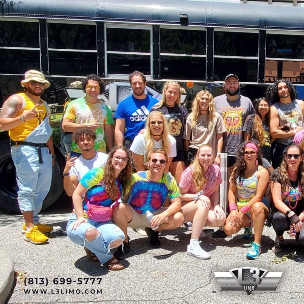 l3 limo party offers bus rentals tampa bay