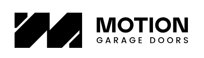motion garage doors logo