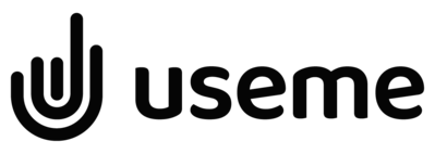 useme logotyp black
