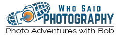 who said photography logo